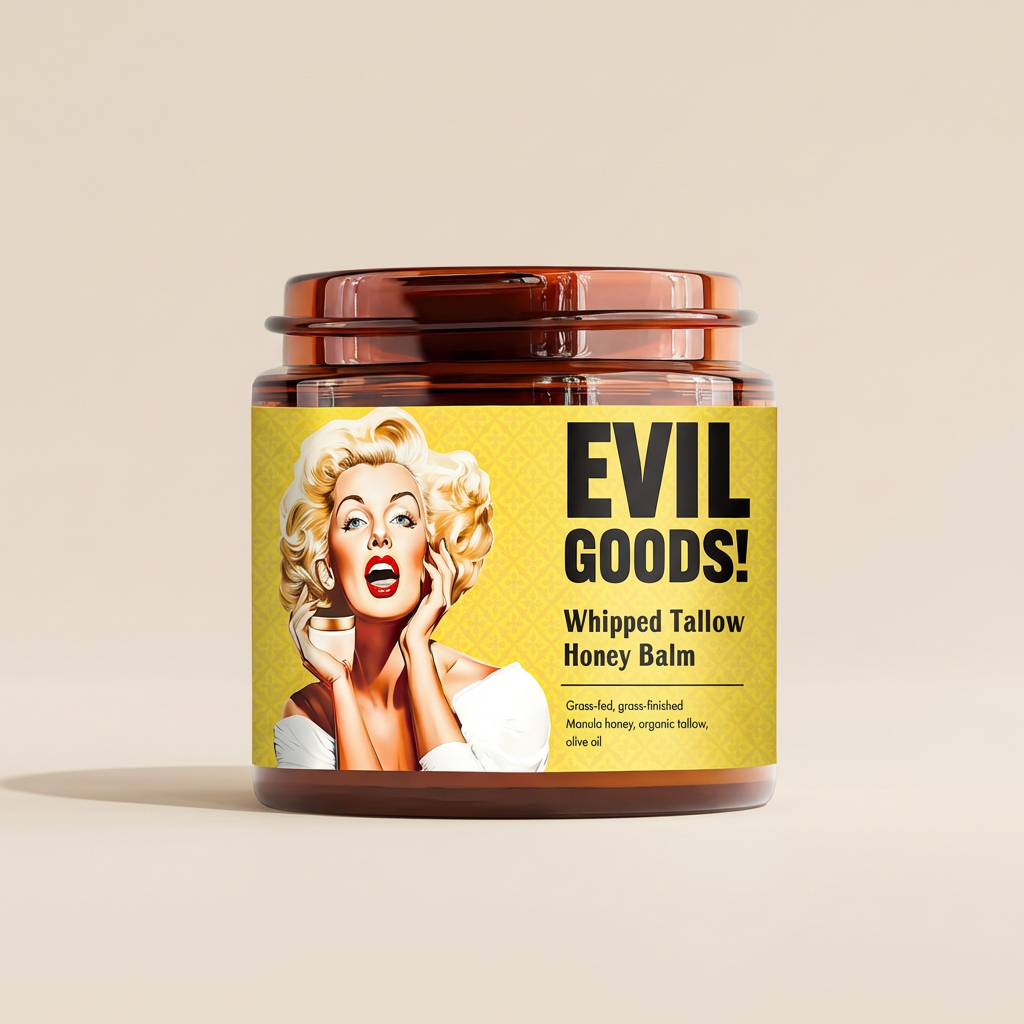 Evil goods - No es una crema. Es alimento para la piel.